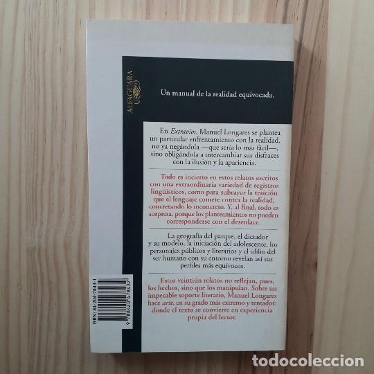 Libros de segunda mano: EXTRAVIOS - MANUEL LONGARES - Foto 3