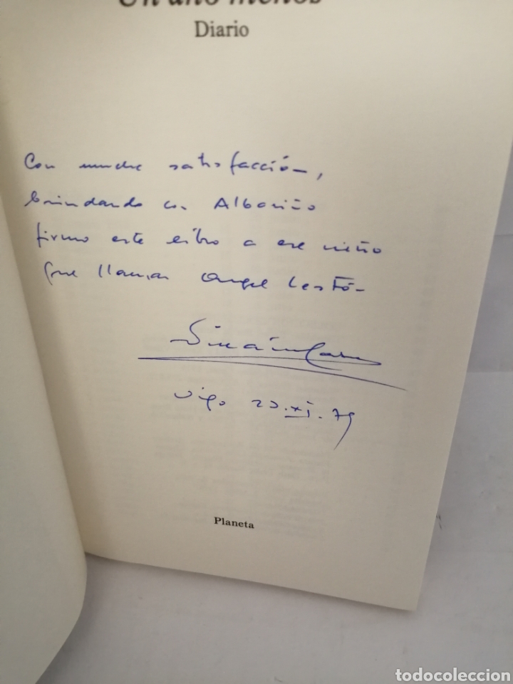 Libros de segunda mano: UN A&Ntilde;O MENOS - Foto 2