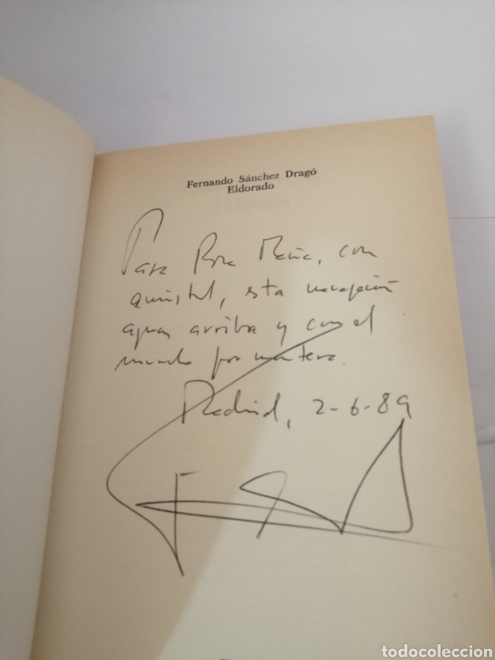 Libros de segunda mano: Eldorado de Fernando Sanchez Drago - Foto 3