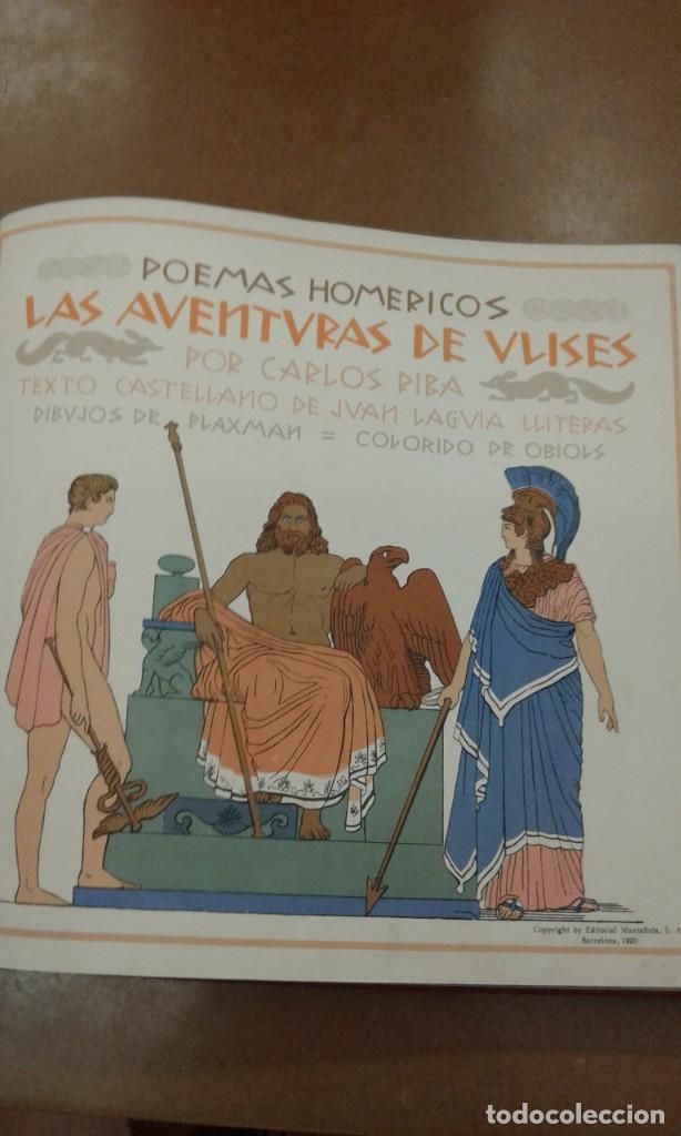 Libros de segunda mano: Las aventuras de Ulises Poemas homericos por Carlos Riba edt. Munta&ntilde;ola Barcelona 1920