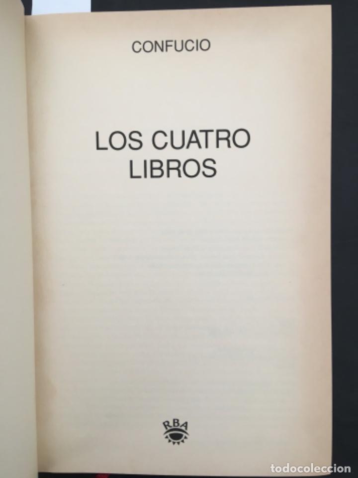 Libros de segunda mano: LOS CUATRO LIBROS, CONFUCIO - Foto 1