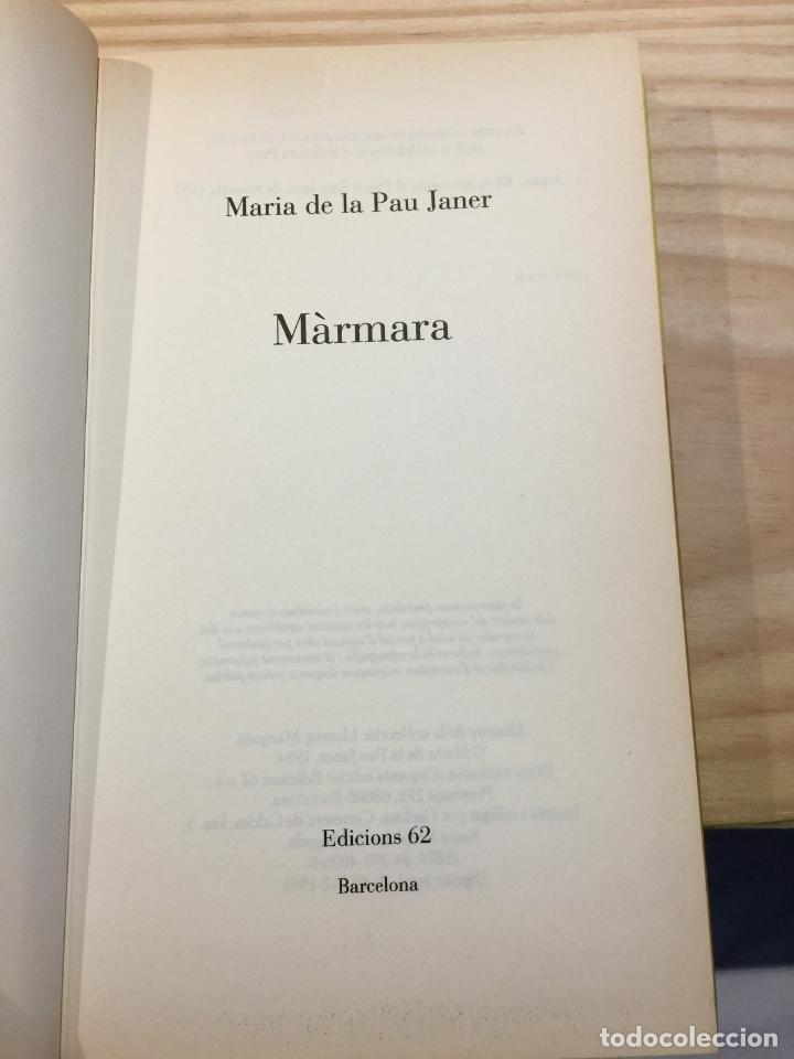 Libros de segunda mano: M&Agrave;RMARA - JANER, MARIA DE LA PAU - Foto 2