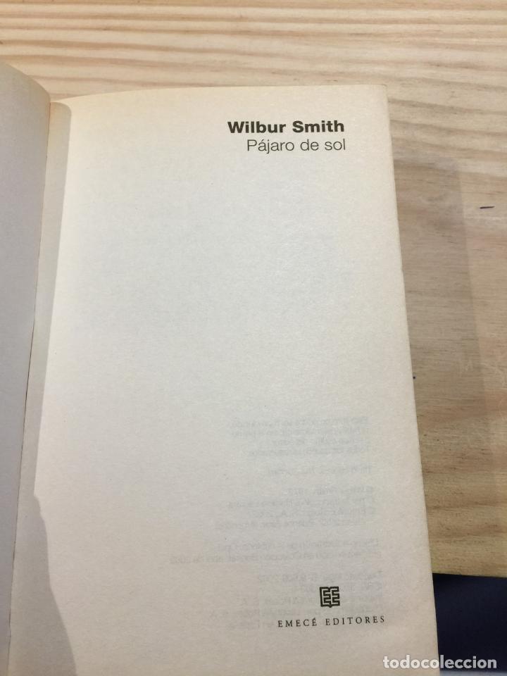 Libros de segunda mano: P&aacute;jaro De Sol - Smith, Wilbur A. - Foto 2