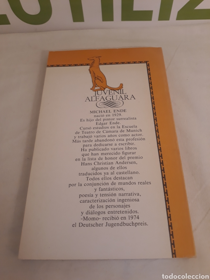 Libros de segunda mano: Momo. Michael Ende. Ediciones Alfaguara. - Foto 2