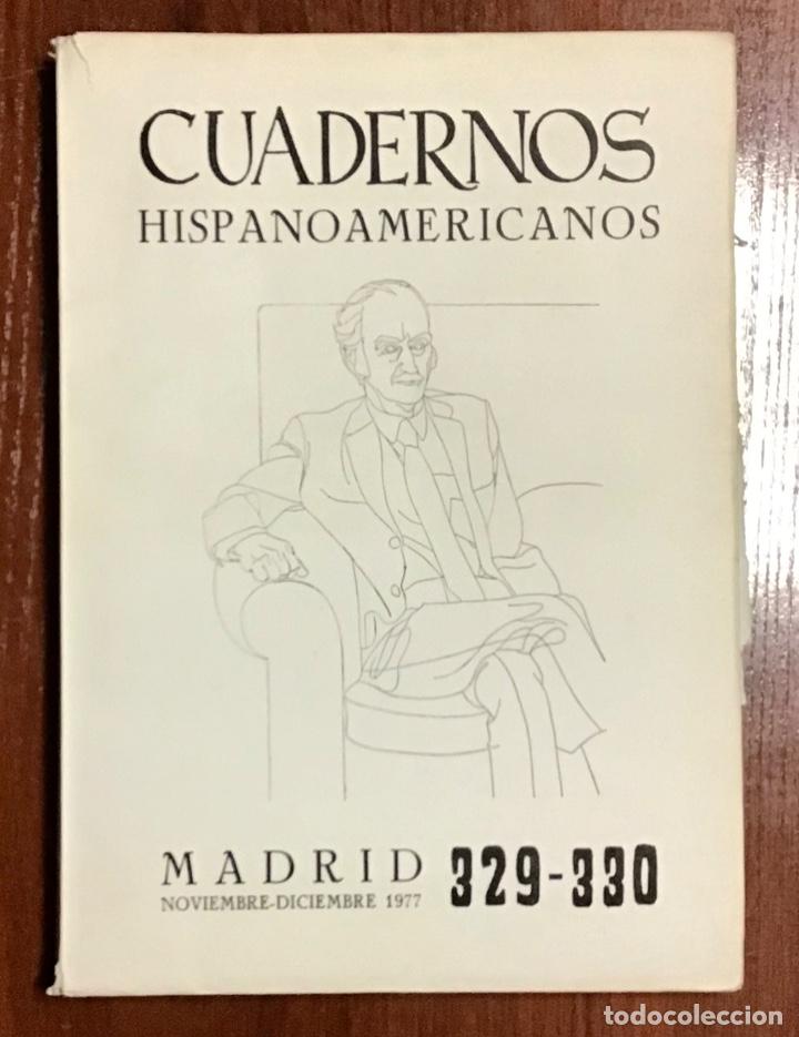 Libros de segunda mano: Cuadernos Hispanoamericanos.329-330.1977. Homenaje a Francisco Ayala. Director Jos&eacute; Antonio Maravall