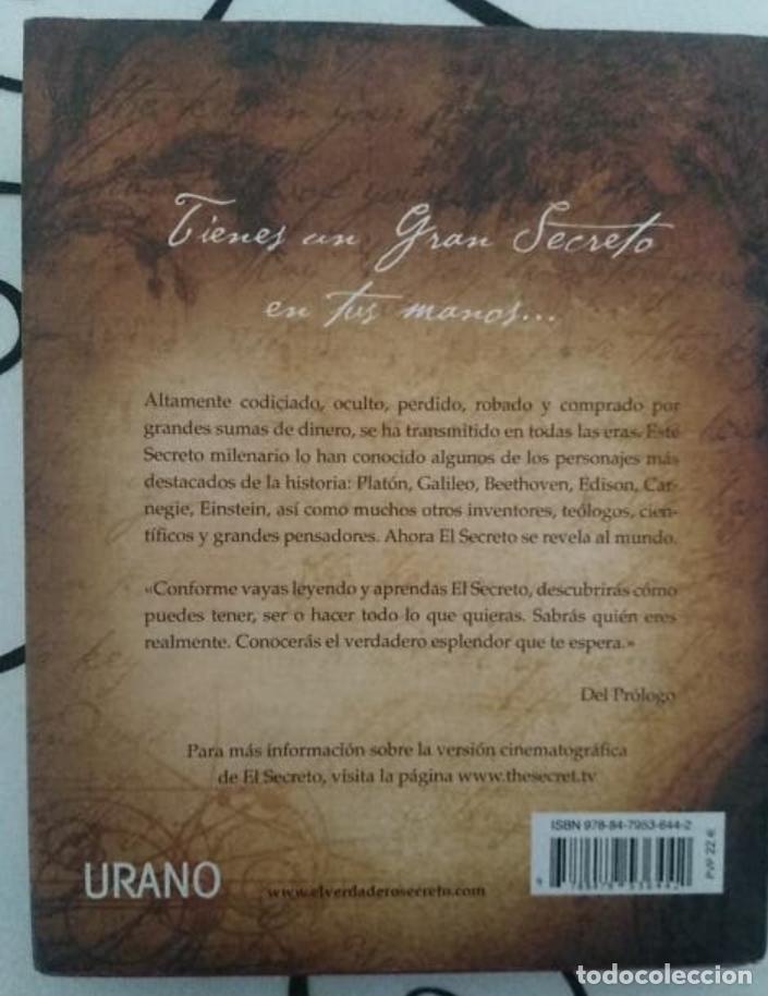Libros de segunda mano: Libro El Secreto. - Foto 2