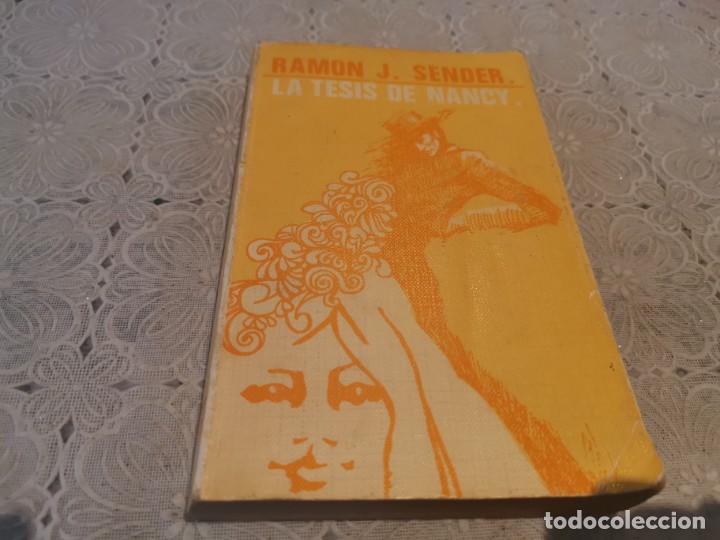 Libros de segunda mano: LA TESIS DE NANCY RAM&Oacute;N J. SENDER 1989 - Foto 1