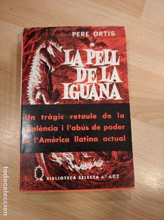 Libros de segunda mano: La pell de la iguana. Pere Ortis - Foto 1