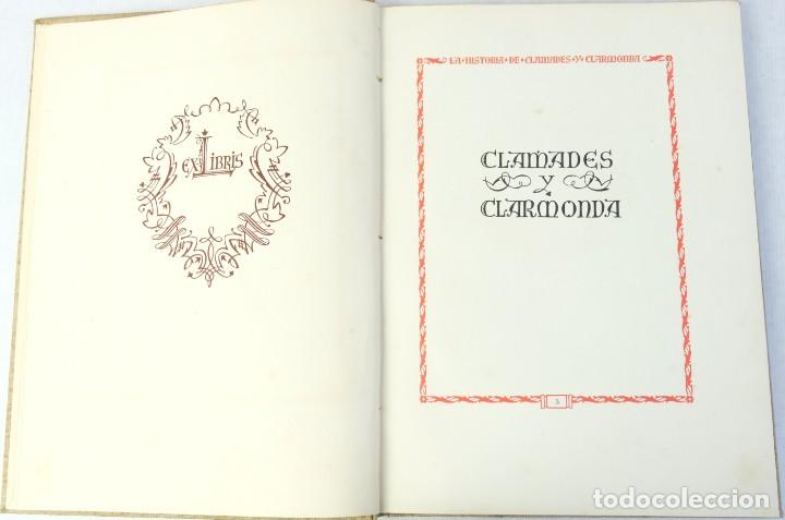 Libri di seconda mano: La Historia del muy valiente y esfor&ccedil;ado caballero Clamades-Ed.Sociedad An&oacute;nima Horta, 1944-Exlibris