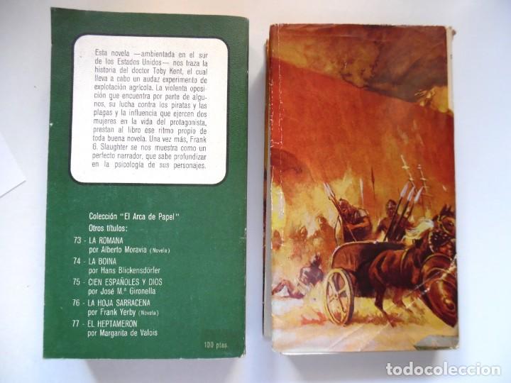 Libros de segunda mano: Frank G. Slaughter: Sangaree + La rosa de Jeric&oacute; - Foto 2