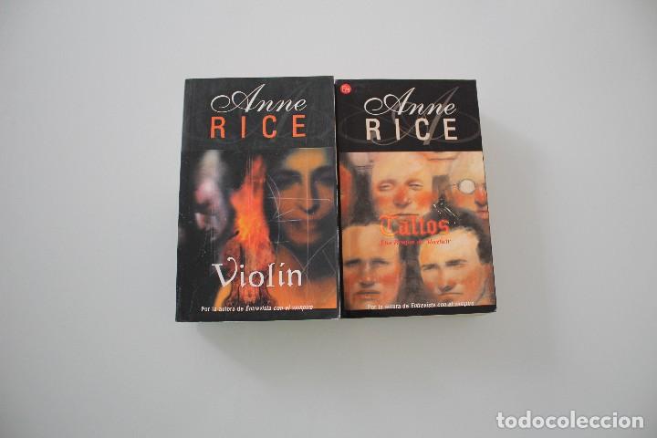 Libros de segunda mano: ANNE RICE 2 LIBROS - Foto 1