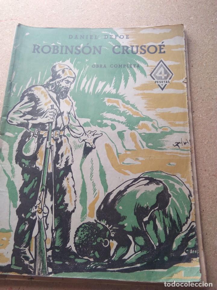 Libros de segunda mano: ROBINS&Oacute;N CRUSOE. DANIEL DEFOE - Foto 1