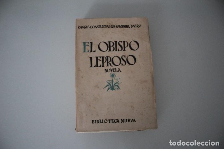 Libros de segunda mano: EL OBISPO LEPROSO GABRIEL MIRO - Foto 1