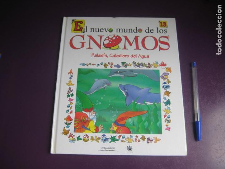 Libros de segunda mano: EL NUEVO MUNDO DE LOS GNOMOS N&ordm; 13- RBA ORBIS FABRI 1998 -PALADIN, CABALLERO DEL AGUA