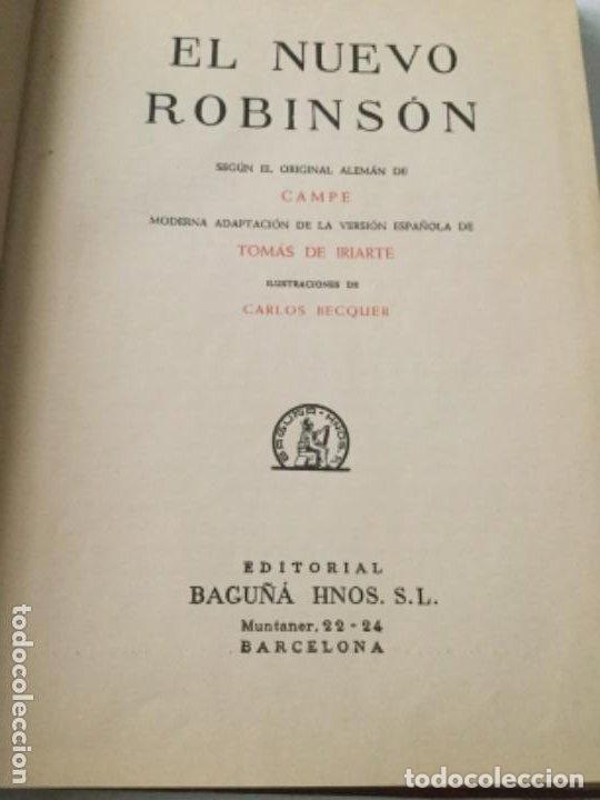 Libros de segunda mano: El nuevo robinson- 1944 - Foto 2