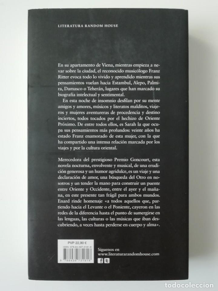 Libros de segunda mano: BR&Uacute;JULA - MATHIAS ENARD - ED. RANDOM HOUSE 2016 - Foto 2