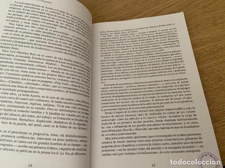 Libros de segunda mano: AZORIN: FIN DE SIGLOS (1898 - 1998) - Foto 5