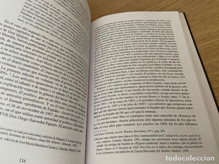 Libros de segunda mano: AZORIN: FIN DE SIGLOS (1898 - 1998) - Foto 6