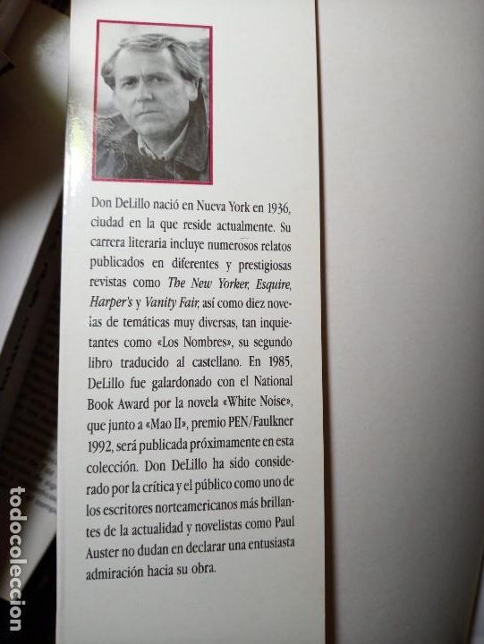 Libros de segunda mano: DON DELILLO LOS NOMBRES - Foto 3