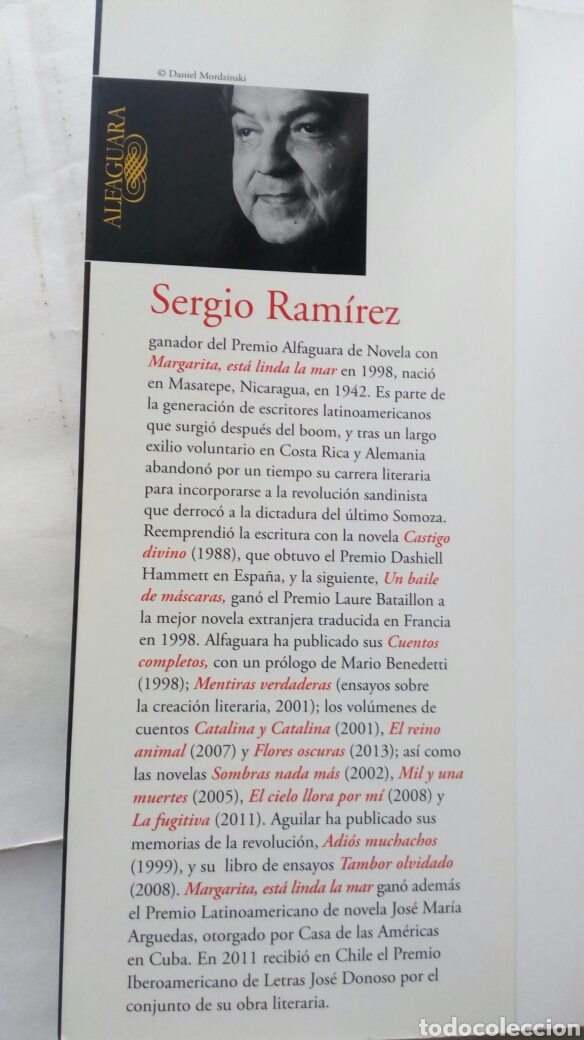 Libros de segunda mano: Flores Oscuras. Sergio Ram&iacute;rez. - Foto 3