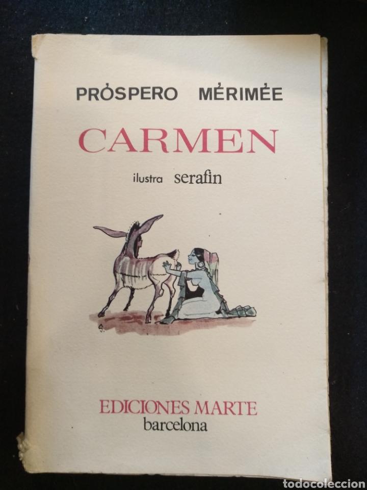 Libros de segunda mano: Carmen, pr&oacute;spero Merimee, ediciones Marte 1965 - Foto 1