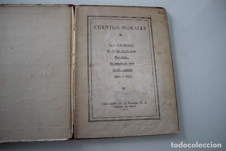 Libros de segunda mano: CUENTOS MORALES MADRID 1943 - Foto 1