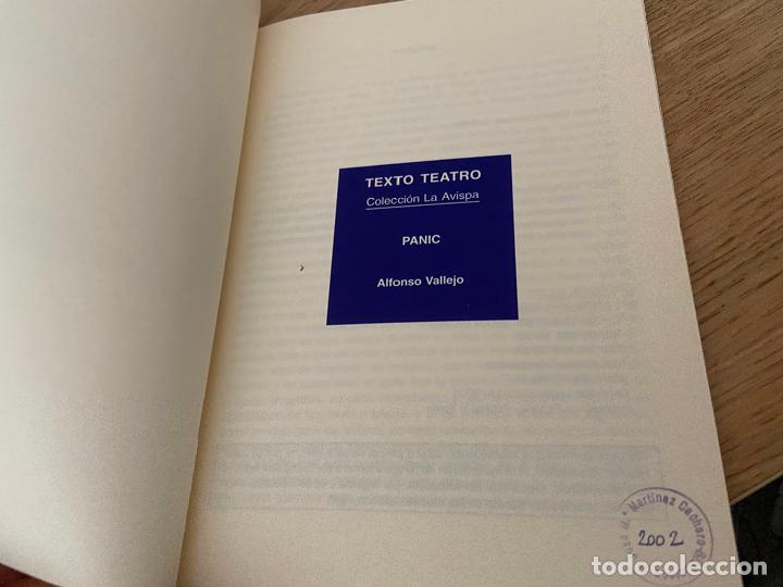 Libros de segunda mano: ALFONSO VALLEJO - PANIC - Foto 2
