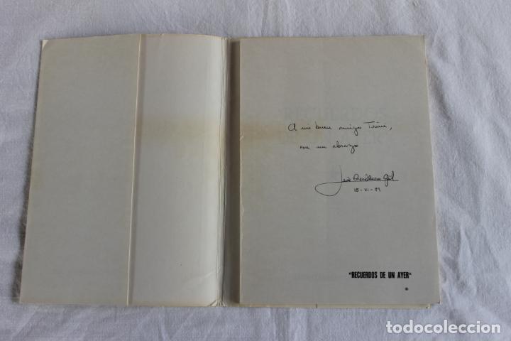 Libros de segunda mano: RECUERDOS DE UN AYER - Foto 2