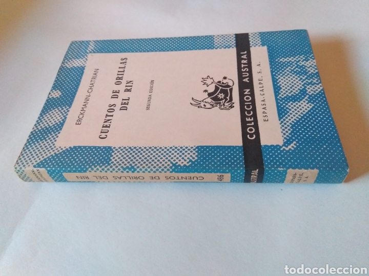 Libros de segunda mano: Cuentos de orillas del Rin / Erckmann y Chatrian. Austral, 486. - Foto 2