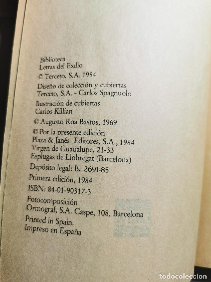Libros de segunda mano: MORIENCIA (AUGUSTO ROA BASTOS) - Foto 2