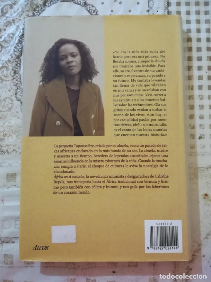 Libros de segunda mano: &Aacute;frica en el coraz&oacute;n - Calixthe Beyala - Foto 2
