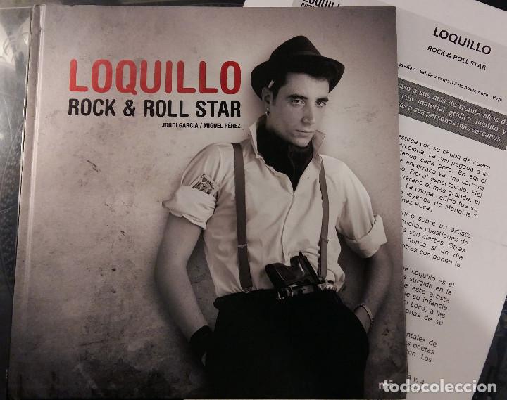 Libros de segunda mano: LOQUILLO &rdquo;rock n roll star&rdquo; libro de fotografias