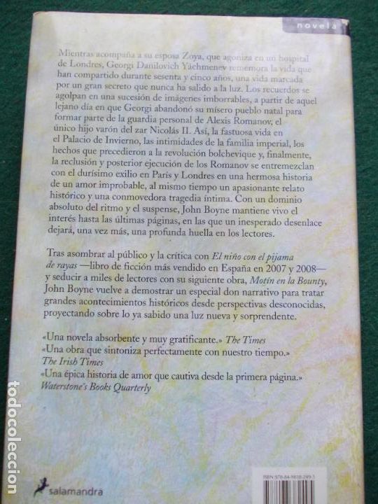 Libros de segunda mano: LA CASA DEL PROP&Oacute;SITO JOHN BOYNE - Foto 2