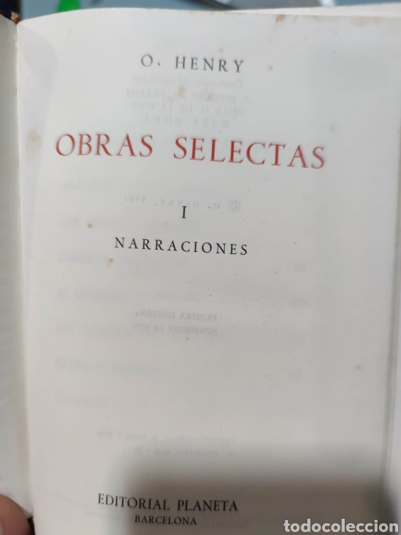 Libros de segunda mano: Obras selectas. Henry O - Foto 3