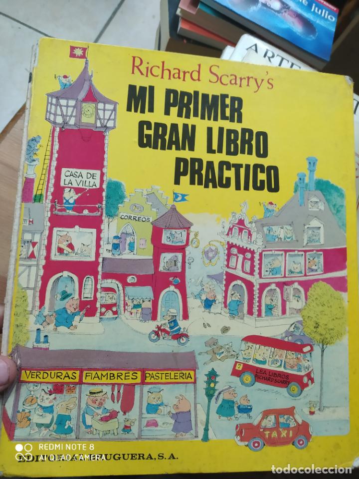 Libros de segunda mano: Mi primer gran libro pr&aacute;ctico, Richard Scarrys. CO.1004 - Foto 1