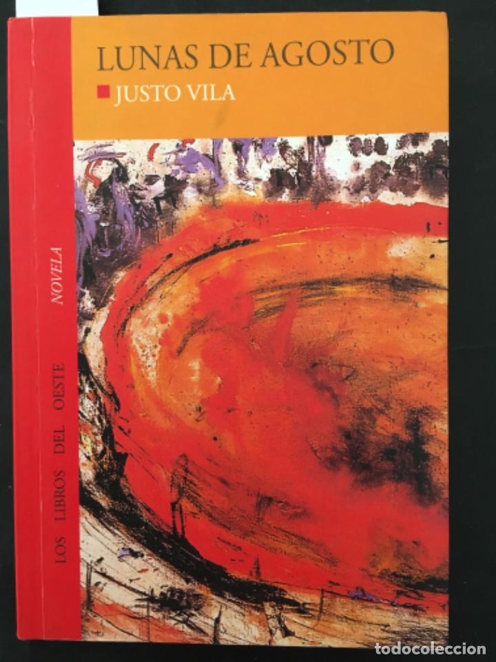 Libros de segunda mano: LUNAS DE AGOSTO, JUSTO VILA - Foto 1