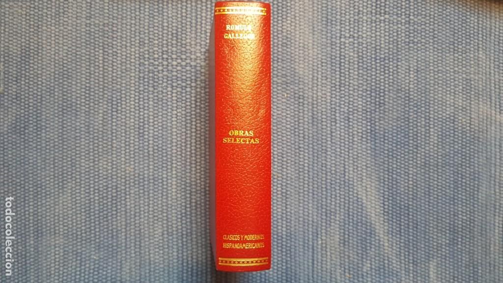 Libros de segunda mano: Gallegos, R&oacute;mulo: Obras selectas - Foto 2