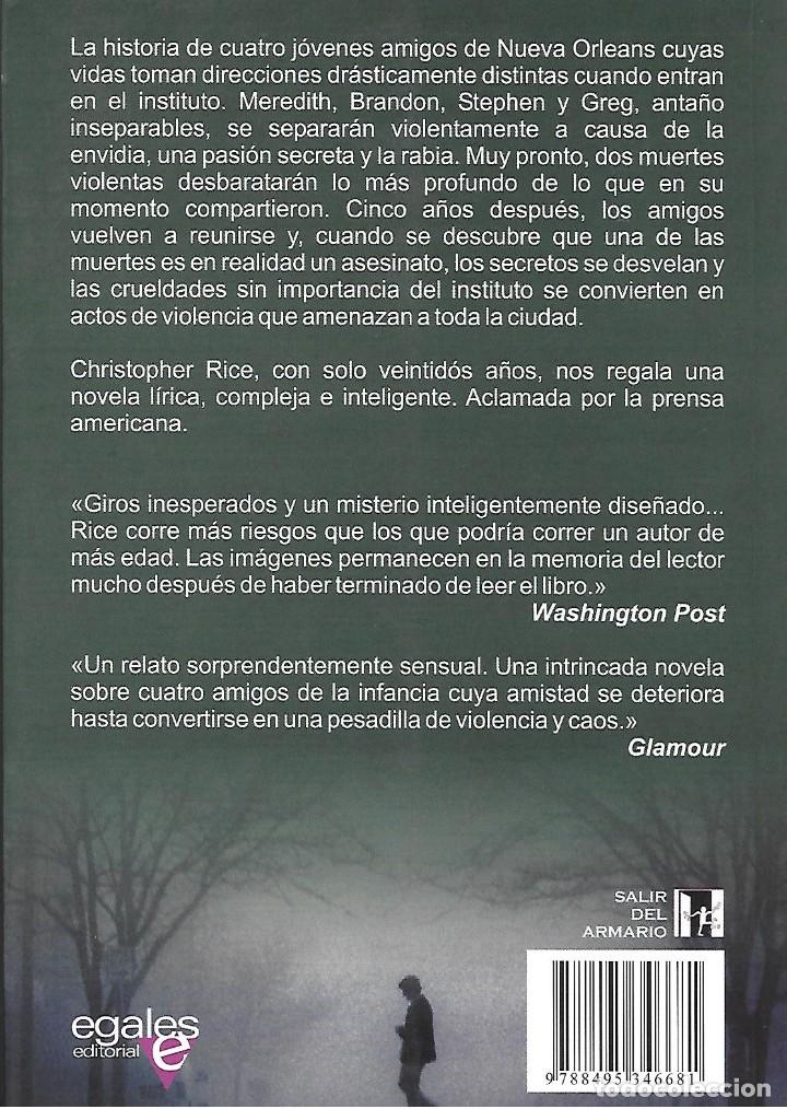 Libros de segunda mano: LA DENSIDAD DE LAS ALMAS. CHRISTOPHER RICE. - Foto 2