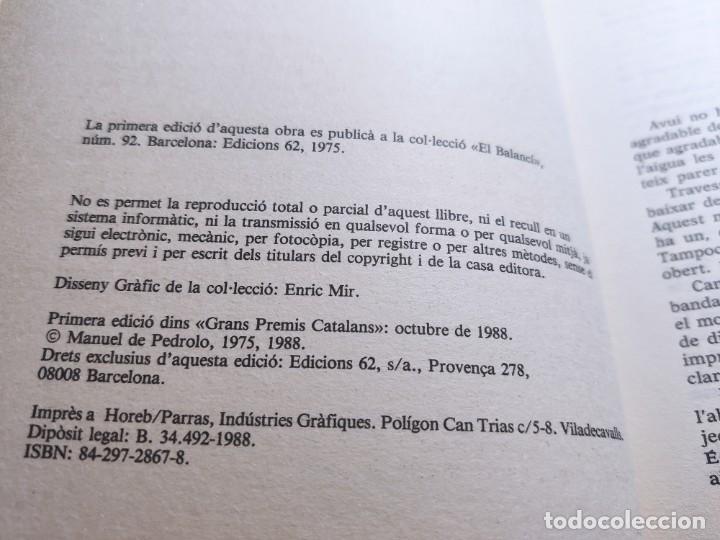 Libros de segunda mano: Acte de viol&egrave;ncia. Manuel de Pedrolo. - Foto 4