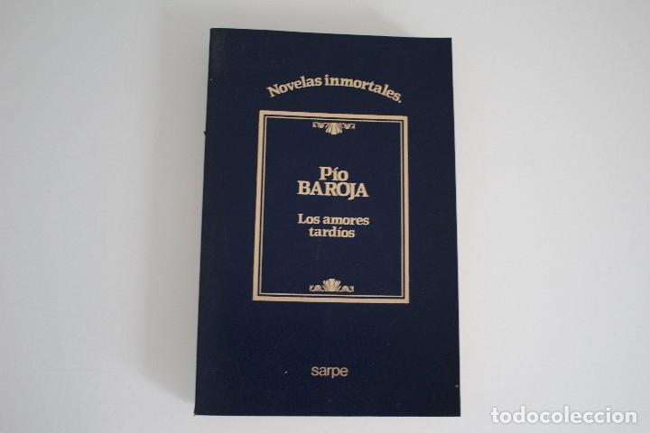 Libros de segunda mano: LOS AMORES TARD&Iacute;OS PI&Oacute; BAROJA