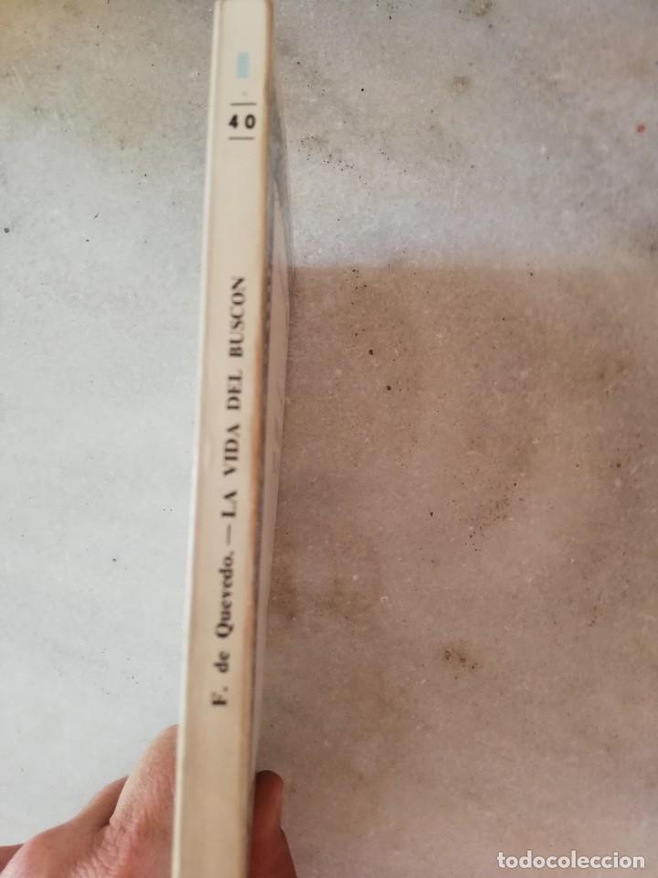 Libros de segunda mano: Vida del Busc&oacute;n de Quevedo - Foto 3