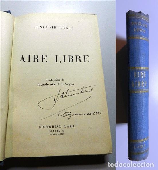 Libros de segunda mano: LEWIS, Sinclair. Aire libre (Horizonte) - Foto 1