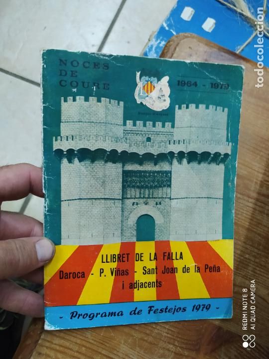 Gebrauchte B&uuml;cher: Llibret de la falla, Daroca, P. Vi&ntilde;as, Sant Joan de la Pe&ntilde;a. L.12331-427
