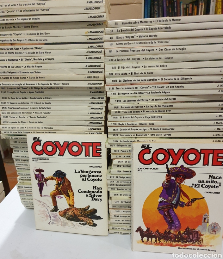 Libros de segunda mano: EL COYOTE, NOVELAS,EDICIONES FORUM - Foto 1