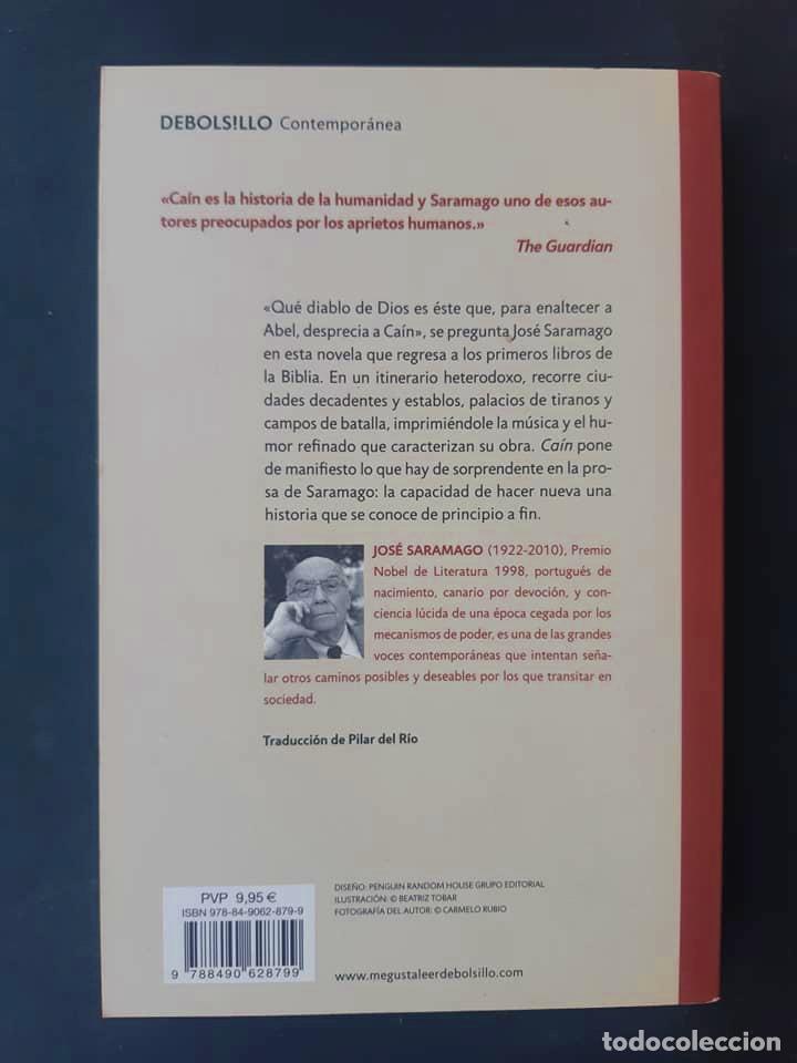 Libros de segunda mano: Ca&iacute;n, de Jos&eacute; Saramago - Foto 2