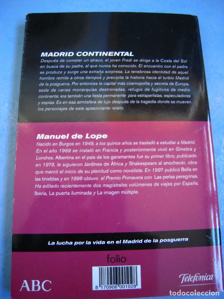 Libros de segunda mano: Madrid Continental - Foto 2