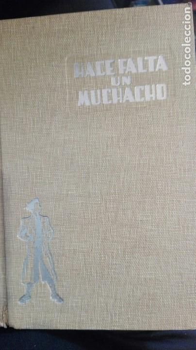 Libros de segunda mano: hace falta un muchacho.arturo cuyas. 1948. hymsa orientacion para adolescentes.