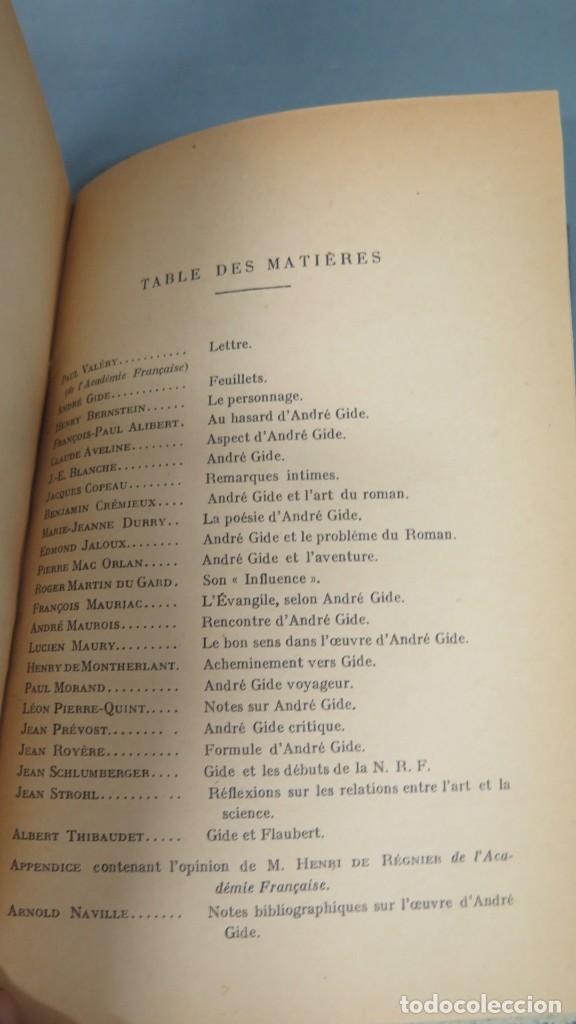 Libros de segunda mano: HOMMAGE A ANDRE GIDE - Foto 4