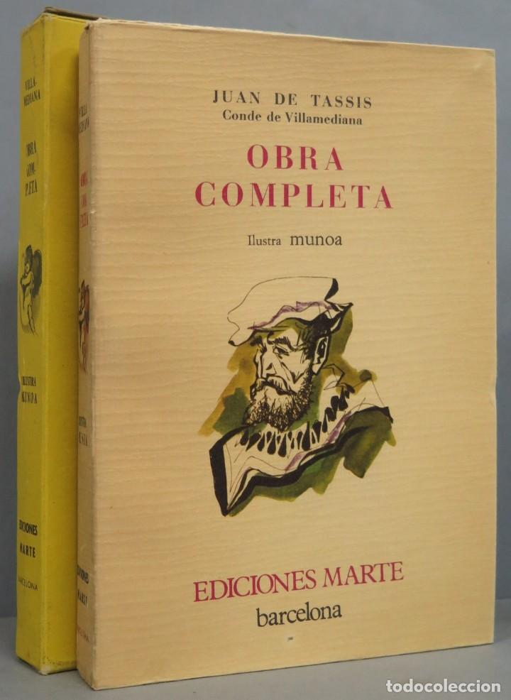 Libros de segunda mano: OBRAS COMPLETA. TASSIS. ILUSTRA MUNOA. MARTE - Foto 1