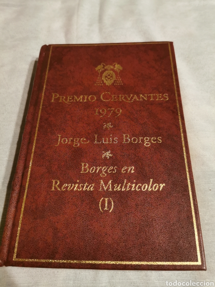 Gebrauchte B&uuml;cher: Premio Cervantes 1979 Jorge Luis Borges Borges en Revista multicolor
